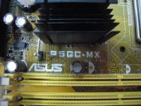 Лот: 10817955. Фото: 3. Материнская плата 775 ASUS P5GC-MX... Компьютеры, оргтехника, канцтовары