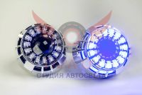 Лот: 9000524. Фото: 3. Комплет Би-линз AES с ДХО, CCFL... Авто, мото, водный транспорт
