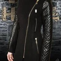 Лот: 8166073. Фото: 2. Черное женское демисезонное пальто... Женская одежда