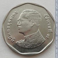 Лот: 2923862. Фото: 2. Тайланд. 5 батов. 2012 г. в. Монеты
