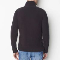 Лот: 4539555. Фото: 2. Флисовый кардиган на молнии, черный... Мужская одежда