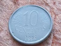 Лот: 8535612. Фото: 7. Монета 10 сентаво Бразилия 1995...