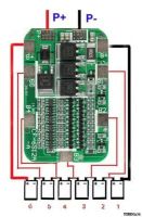 Лот: 14997469. Фото: 2. BMS 6S 22,2в / 25.2В / 12А / максимально... Аксессуары