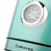 Лот: 12944632. Фото: 4. Чайник 1,7л BRAYER BR-1005-GN... Красноярск