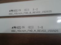 Лот: 17580561. Фото: 2. LED String SSC_43inch_FHD_A_REV02... Запчасти для бытовой техники