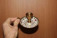 Лот: 18794782. Фото: 3. Подсвечник. Индия. Латунь. 20... Домашний быт