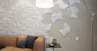 Лот: 15800850. Фото: 3. Гипсовая 3D панель «Бабочка». Строительство и ремонт