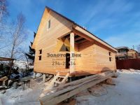 Лот: 16972969. Фото: 7. Дом 6х8 из бруса 150х180 на свайном...