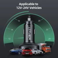 Лот: 21437870. Фото: 4. Автозарядка ACEFAST B3 66W USB-C... Красноярск