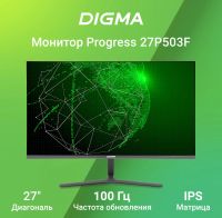 Лот: 21976574. Фото: 5. Новый 27" Digma 27P503F (100Hz...