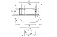 Лот: 25002437. Фото: 2. Каркас для ванны AM.PM Gem. Сантехника, водопровод
