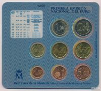 Лот: 8203207. Фото: 2. Испания 2002 официальный набор... Монеты
