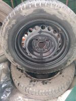 Лот: 7253402. Фото: 2. Пара колёс (Toyota Raum) резина... Шины, Диски