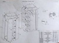 Лот: 16251341. Фото: 3. Угловой шкаф. Мебель