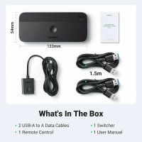 Лот: 21590959. Фото: 5. KVM-переключатель UGREEN USB 3...