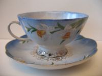 Лот: 15222417. Фото: 2. Чашка с блюдцем Чайная пара Фарфор... Антиквариат