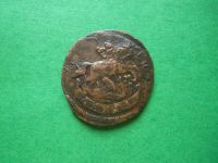 Лот: 19658386. Фото: 3. Денга 1766 г. ЕМ. Коллекционирование, моделизм