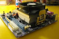 Лот: 12585380. Фото: 6. Elitegroup 761GX-M754.+AMD2500...