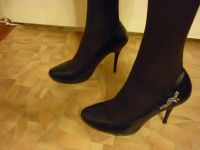 Лот: 4143765. Фото: 5. Туфли черные, 38 размер