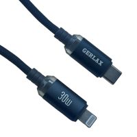 Лот: 25794672. Фото: 2. Кабель GERLAX GD-63L TYPE-C-LIGHTNING... Аксессуары
