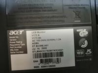 Лот: 24398425. Фото: 3. Монитор acer v173a. Компьютеры, оргтехника, канцтовары