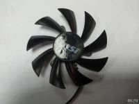 Лот: 16387514. Фото: 3. Кулер видеокарты MSI диаметр 87мм... Компьютеры, оргтехника, канцтовары