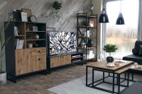 Лот: 23906318. Фото: 2. Шкаф высокий Hoff Лофт. Мебель для гостиной