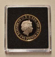Лот: 17803412. Фото: 3. PROOF: 2 фунта 2015 г. - Редкий... Коллекционирование, моделизм