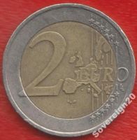 Лот: 6382665. Фото: 2. Австрия 2 евро 2002 г. Берта фон... Монеты