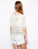 Лот: 4920948. Фото: 3. Топ Minkpink High Tea. Одежда, обувь, галантерея