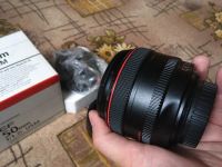 Лот: 11834580. Фото: 2. Canon EF 50 1.2L (как новый. полный... Фото, видеокамеры, оптика