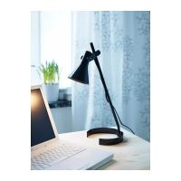 Лот: 5270573. Фото: 2. IKEA Лампа черная настольная офисная... Освещение