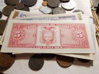 Лот: 16543318. Фото: 2. 5 Сукре 1975 года. Эквадор. Пресс... Банкноты