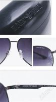 Лот: 998549. Фото: 2. Солнцезащитные очки Armani в темно-серой... Аксессуары