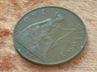 Лот: 10931624. Фото: 9. Монета 1 пенни один Великобритания...