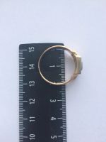 Лот: 19318032. Фото: 2. Мужской золотой перстень с красным... Ювелирные изделия, бижутерия, часы