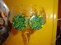 Лот: 299649. Фото: 2. Изделия из полимерной глины комплект... Ювелирные изделия, бижутерия, часы