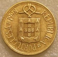 Лот: 8182151. Фото: 2. 5 эскудо 1998 Португалия. Монеты