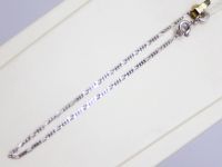 Лот: 14231706. Фото: 2. СЕРЕБРЯНЫЙ БРАСЛЕТ 0,86 ГРАММ. Ювелирные изделия, бижутерия, часы