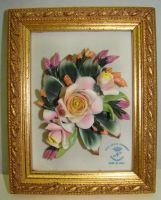 Лот: 19010611. Фото: 3. Capodimonte украшение барельефное... Коллекционирование, моделизм