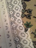 Лот: 19703689. Фото: 2. Антикварный вышитый подзор. Антиквариат