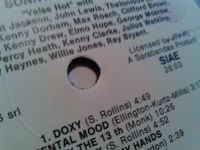 Лот: 16417205. Фото: 6. Sonny Rollins - Valse Hot (feat...