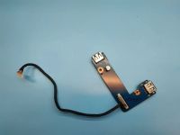 Лот: 16287127. Фото: 2. Б/У плата с разъемами USB на шлейфе... Радиодетали  (электронные компоненты)
