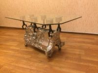 Лот: 8290990. Фото: 2. Столик из двигателя. Специализированная мебель