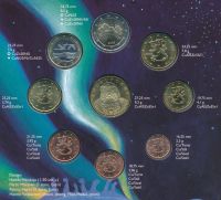 Лот: 18836274. Фото: 2. Финляндия 2003 Набор евро монет... Монеты
