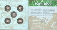 Лот: 7092371. Фото: 2. Набор 50 лет Победы в ВОВ 1995... Монеты