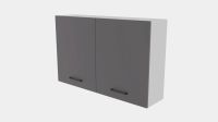 Лот: 23905679. Фото: 2. Навесной шкаф Grey, 120х31x75... Кухонная мебель