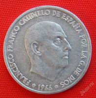 Лот: 1579302. Фото: 2. (№491-2/LF) 50 сентимо 1966 (1968... Монеты