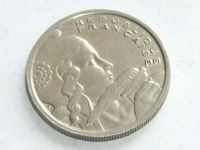 Лот: 10713542. Фото: 3. Монета 100 франк сто Франция 1955... Коллекционирование, моделизм