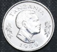 Лот: 11216827. Фото: 2. Экзотика с рубля (12550) Танзания. Монеты